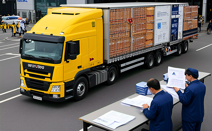 出口拖车/报关/报检